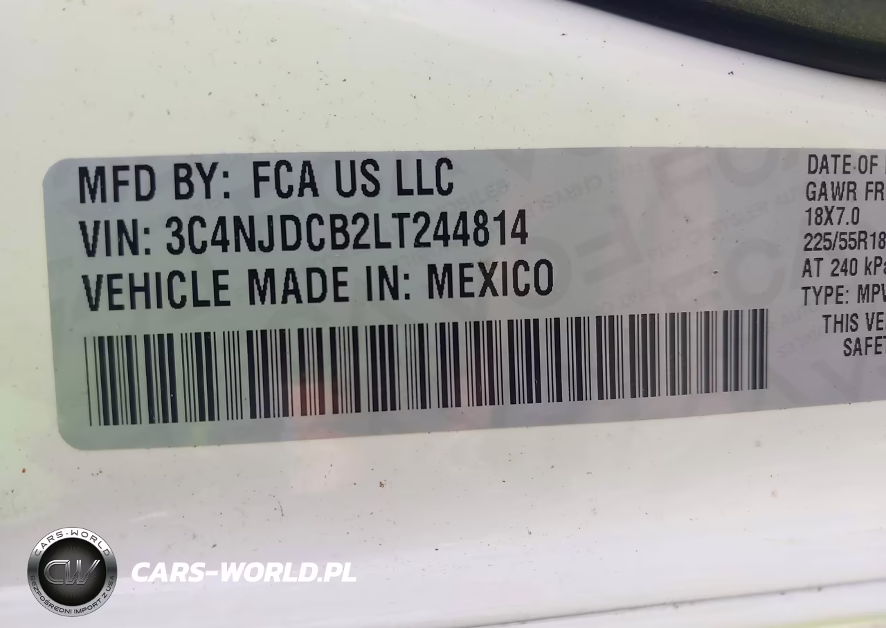 2020 Jeep Compass Limited 4X4 VIN:3C4NJDCB2LT244814 - 9