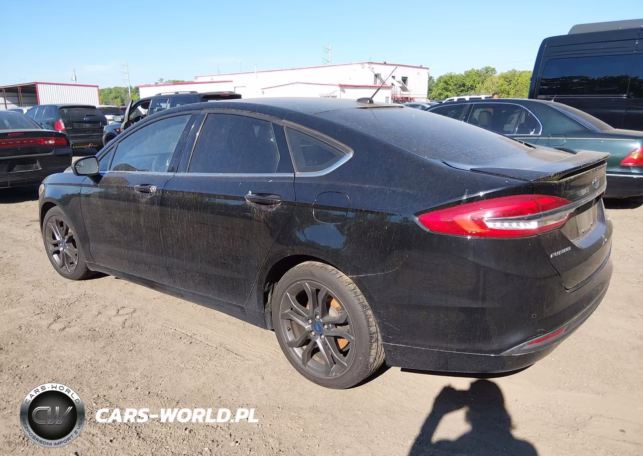 2018 Ford Fusion Se VIN:3FA6P0HD1JR135122 - 3
