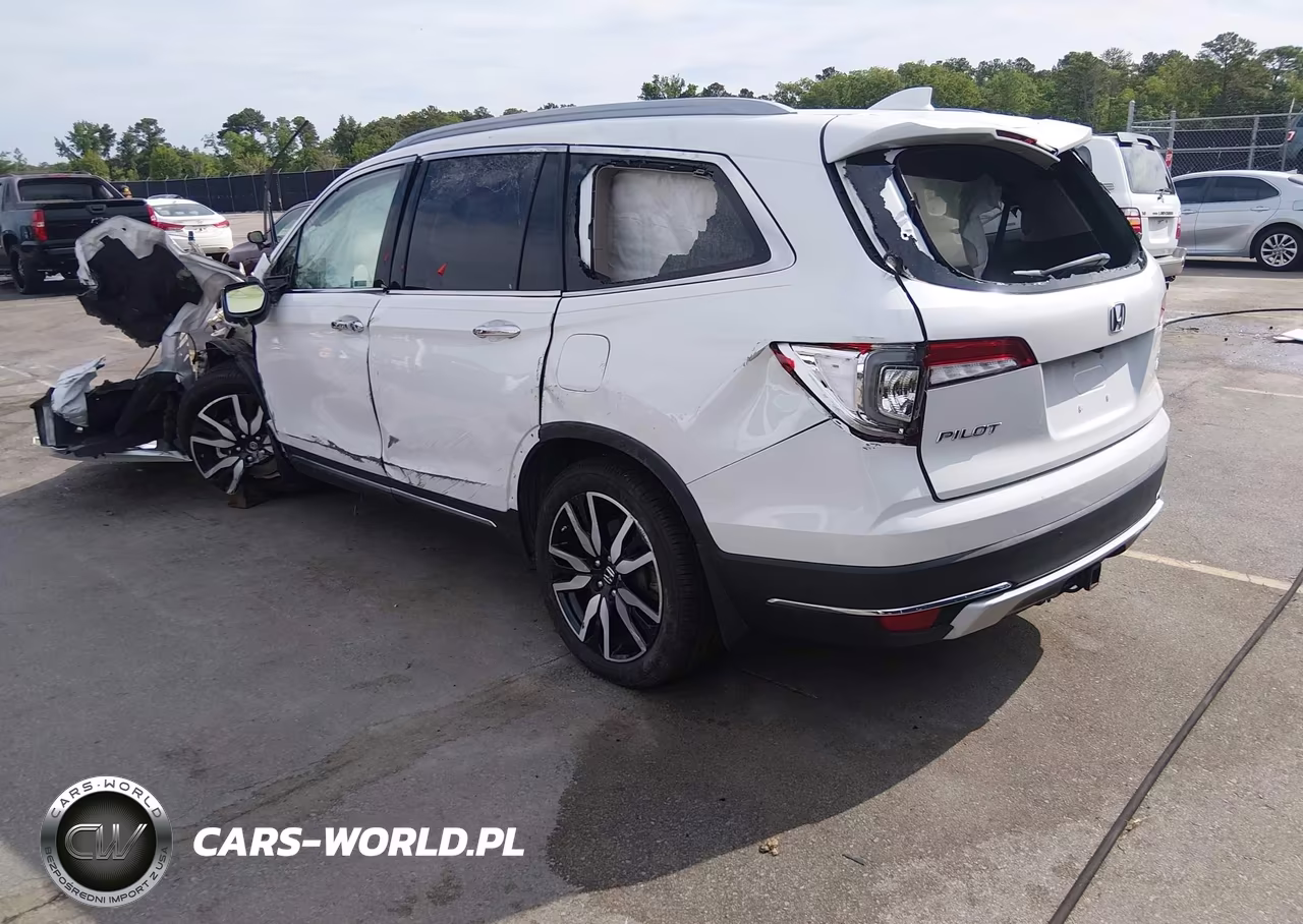2021 Honda Pilot Awd Elite VIN:5FNYF6H07MB078081 - 3