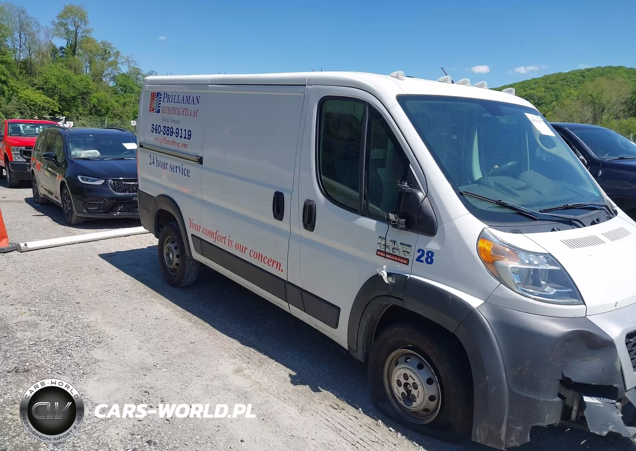 2019 Ram Promaster 1500 Low Roof 136 Wb – zdjęcie 1 z 16