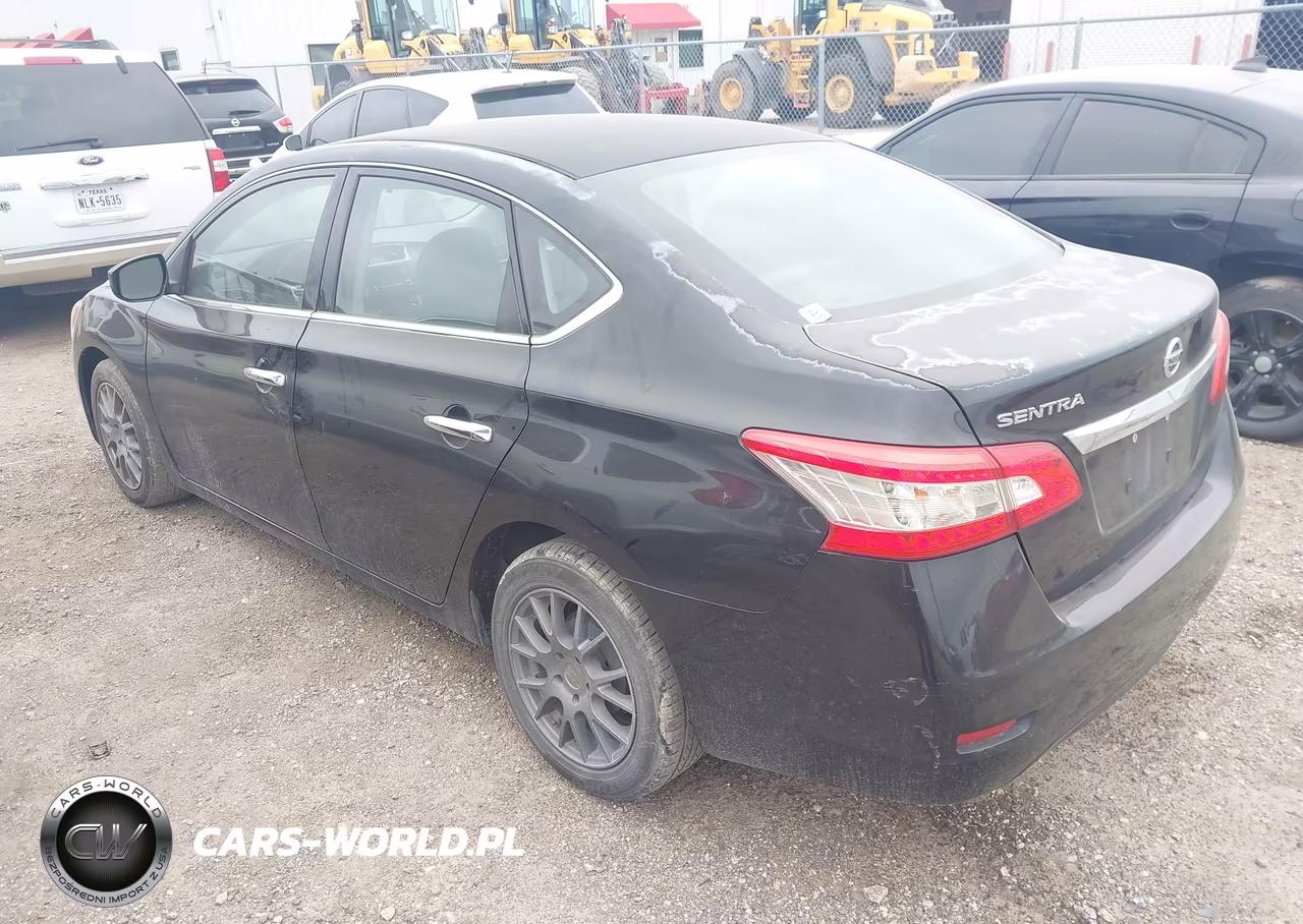 2015 Nissan Sentra S VIN:3N1AB7AP2FY345602 - 3