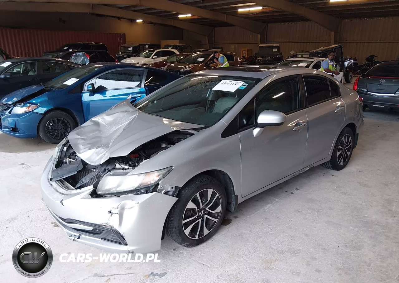 2014 Honda Civic Ex VIN:2HGFB2F82EH542301 - 2