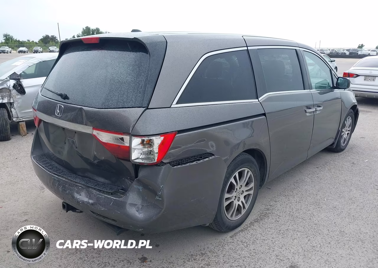 2011 Honda Odyssey Ex-L VIN:5FNRL5H64BB091881 - 4