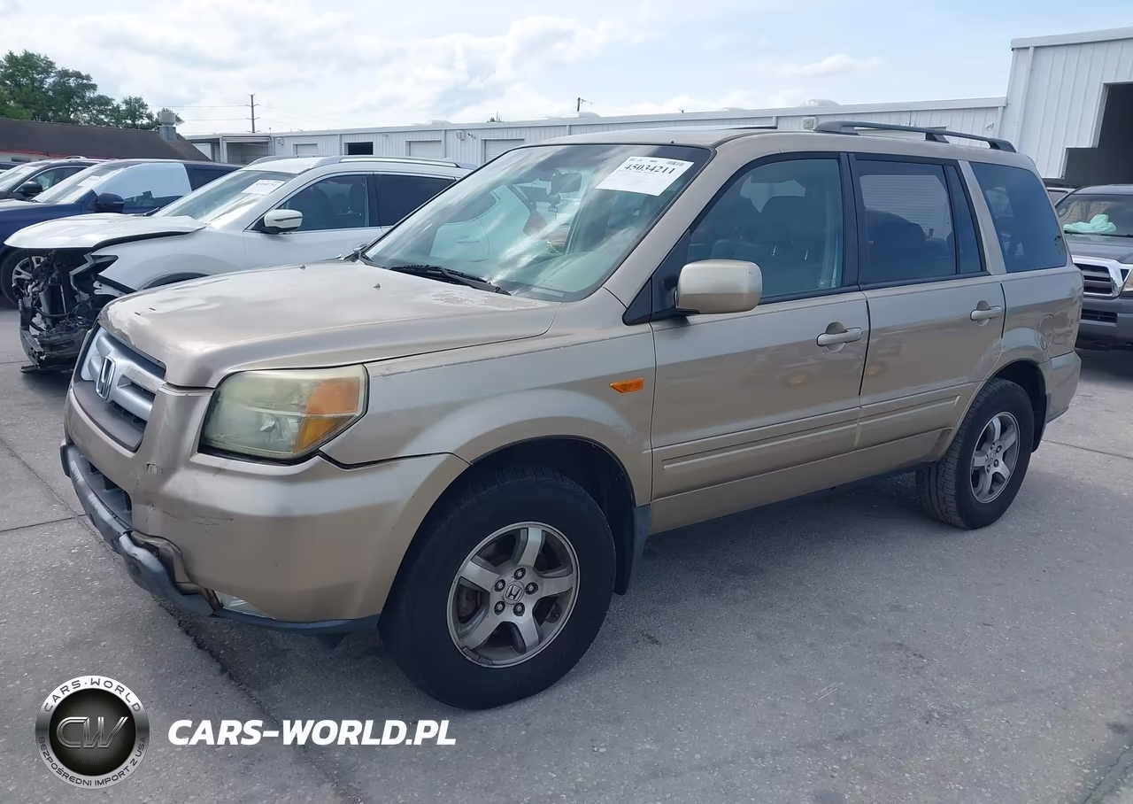 2006 Honda Pilot Ex-L VIN:5FNYF18536B002326 - 2