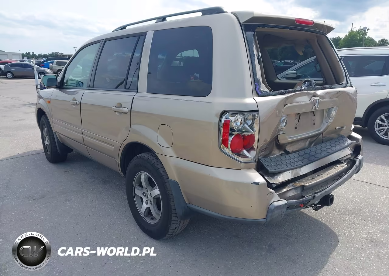 2006 Honda Pilot Ex-L VIN:5FNYF18536B002326 - 3