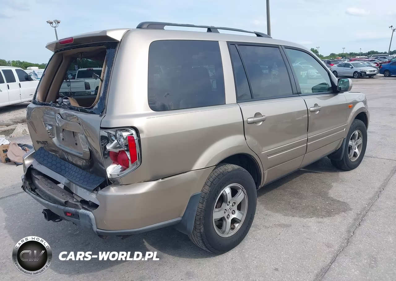 2006 Honda Pilot Ex-L VIN:5FNYF18536B002326 - 4