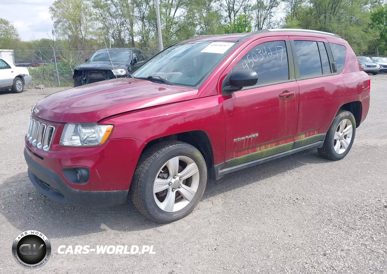 2012 Jeep Compass Sport VIN:1C4NJCBBXCD666394 - 2