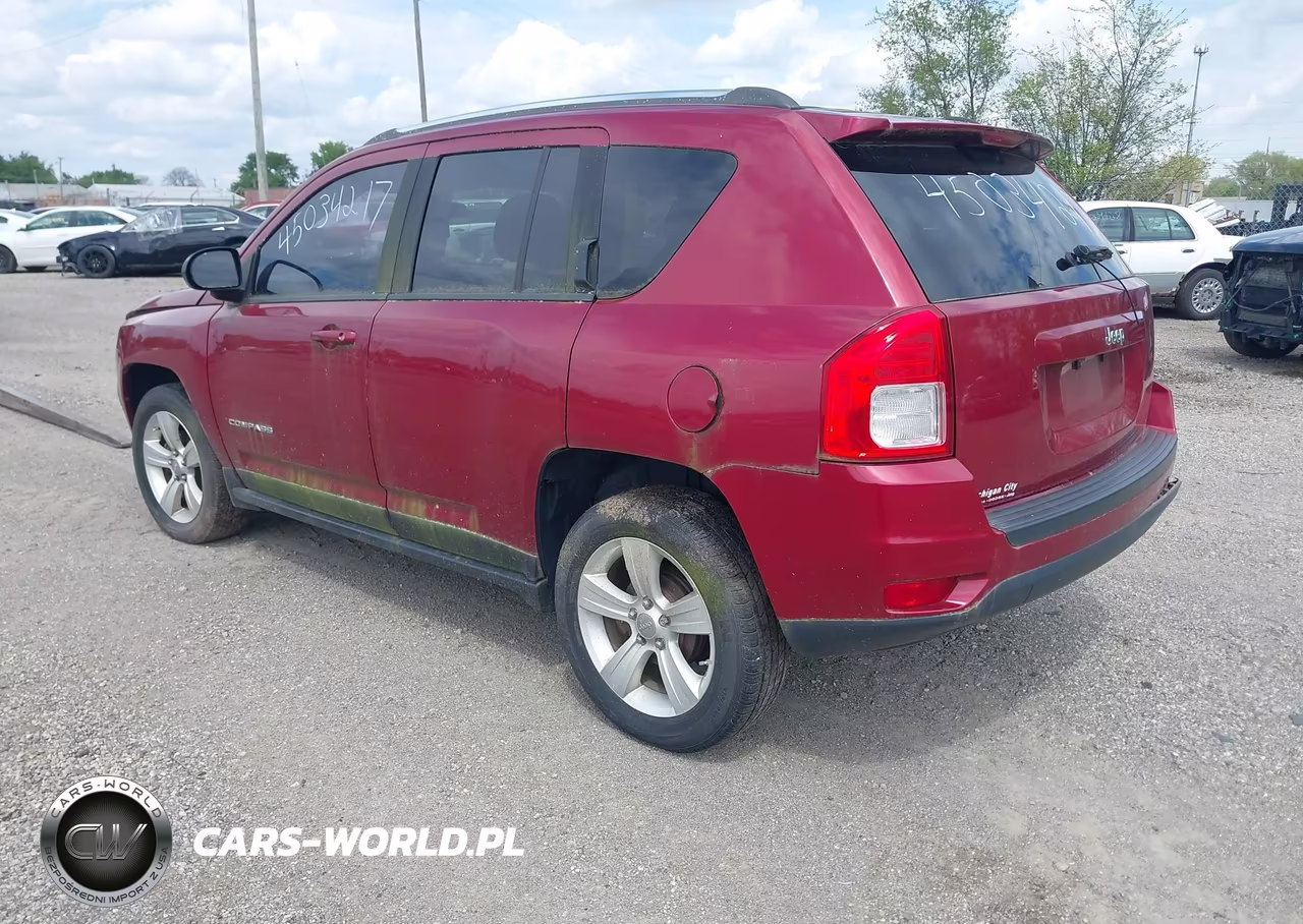 2012 Jeep Compass Sport VIN:1C4NJCBBXCD666394 - 3