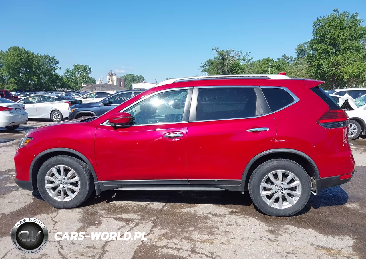 2017 Nissan Rogue Sv VIN:JN8AT2MVXHW261551 - 14