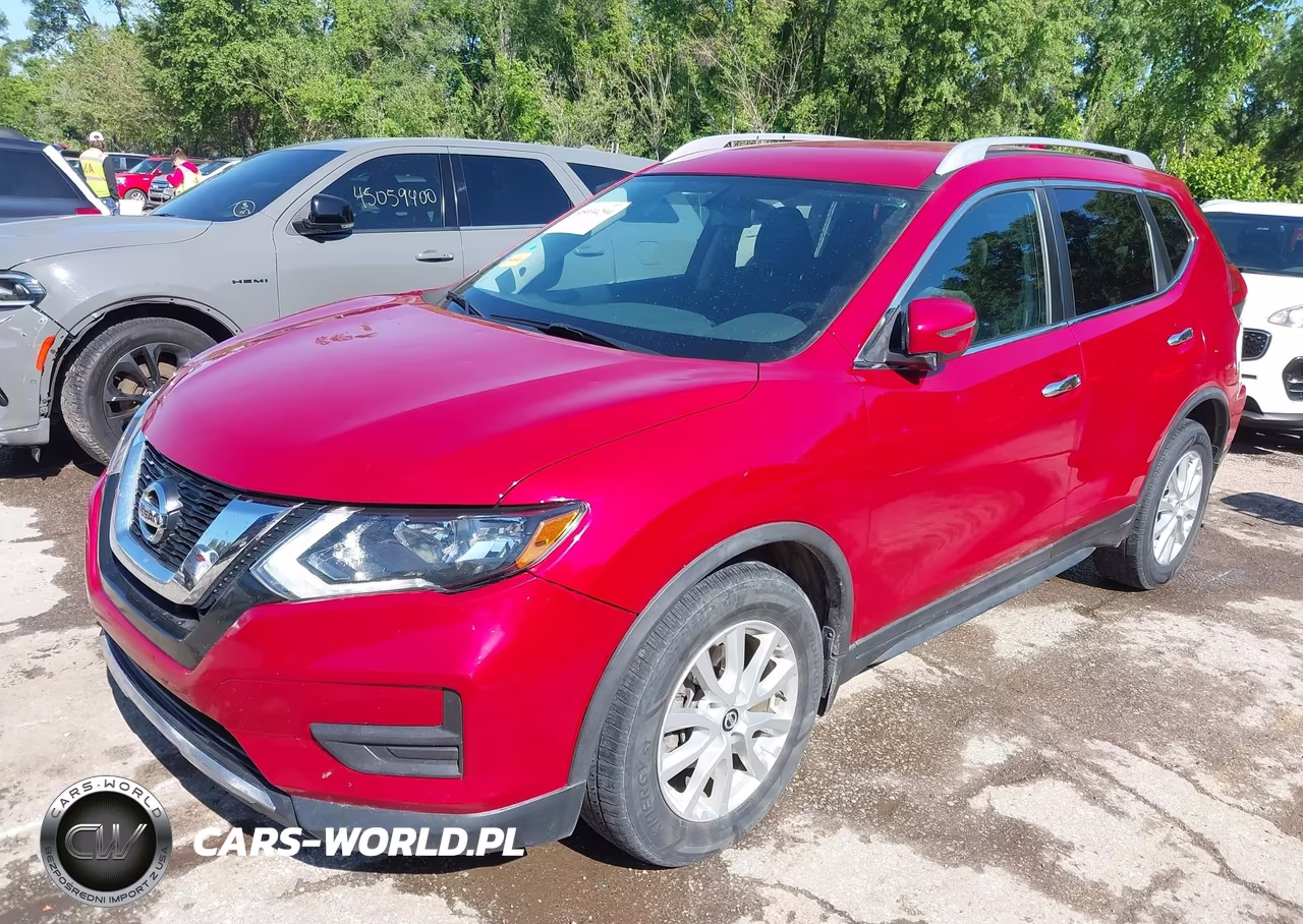 2017 Nissan Rogue Sv VIN:JN8AT2MVXHW261551 - 2