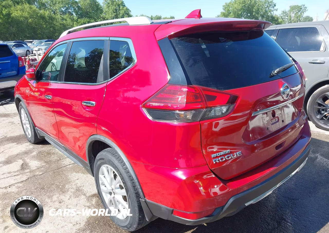 2017 Nissan Rogue Sv VIN:JN8AT2MVXHW261551 - 3