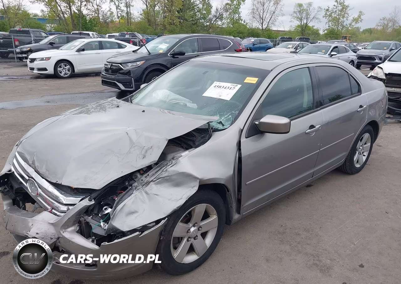 2008 Ford Fusion Se VIN:3FAHP07ZX8R254657 - 2