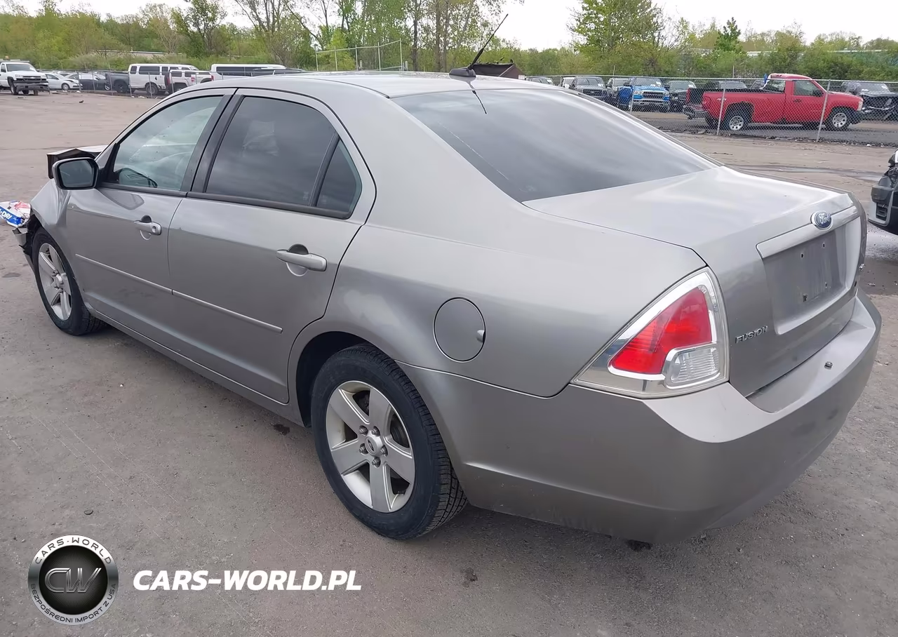 2008 Ford Fusion Se VIN:3FAHP07ZX8R254657 - 3
