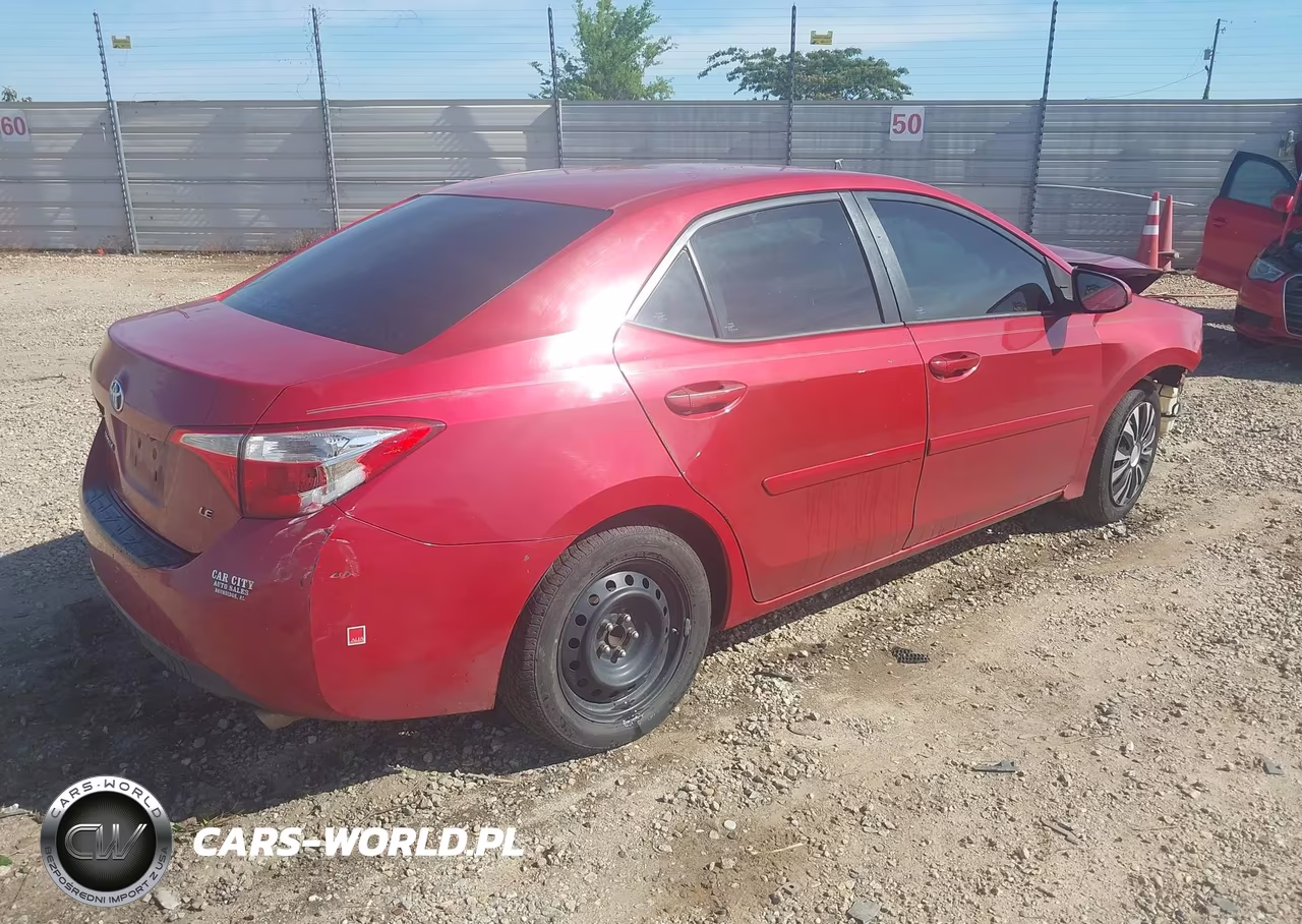 2016 Toyota Corolla Le VIN:2T1BURHE0GC663411 - 4