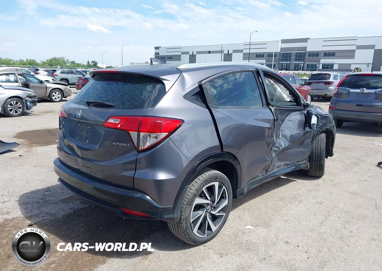 2020 Honda Hr-V 2Wd Sport VIN:3CZRU5H14LG700328 - 4