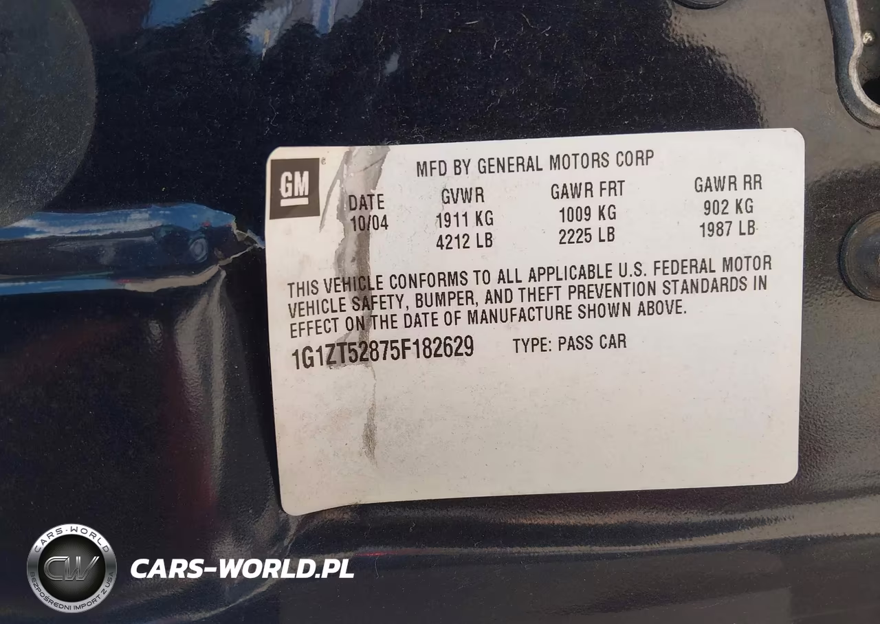 2005 Chevrolet Malibu Ls VIN:1G1ZT52875F182629 - 9