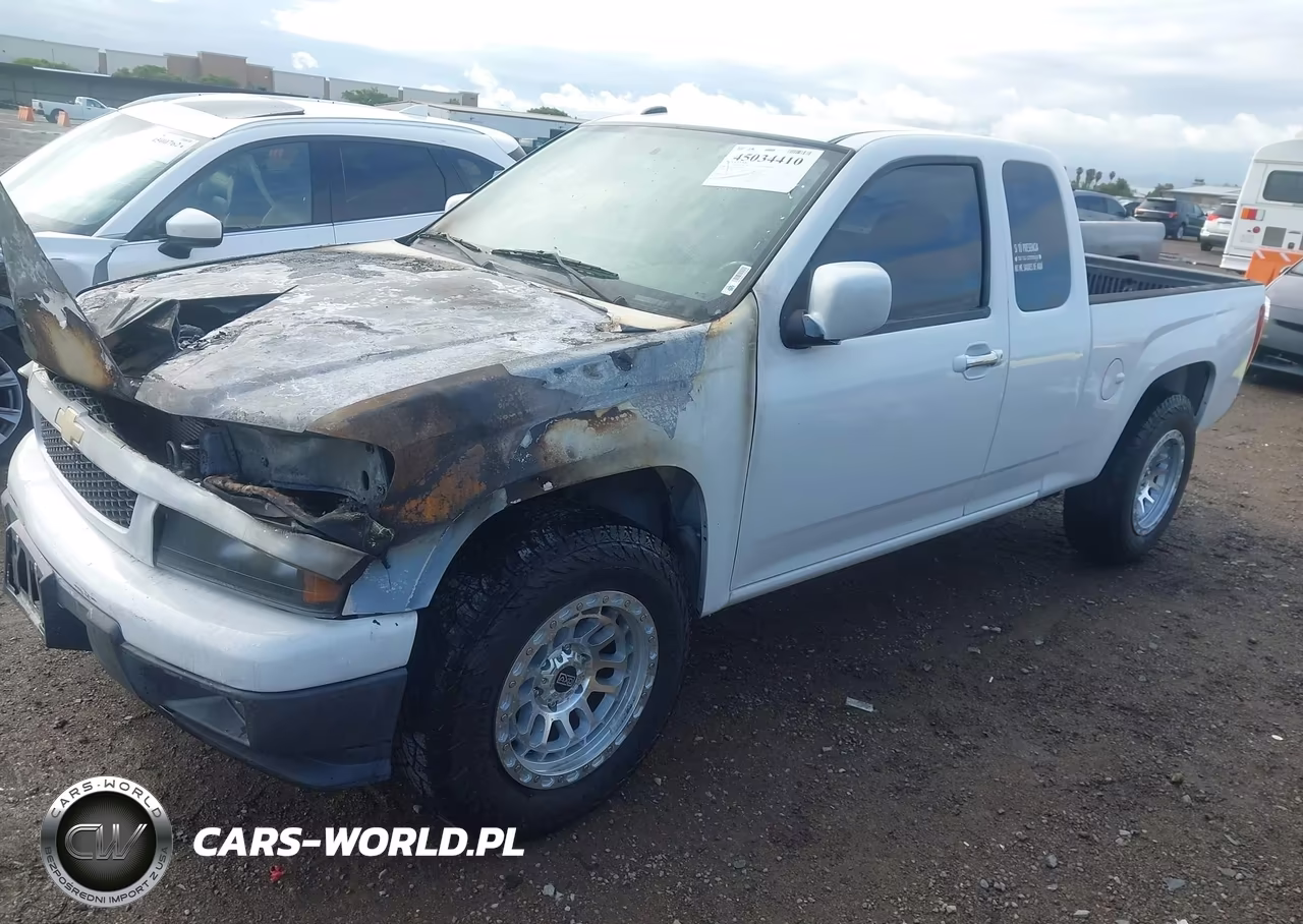 2010 Chevrolet Colorado Work Truck VIN:1GCESBDE1A8122497 - 2