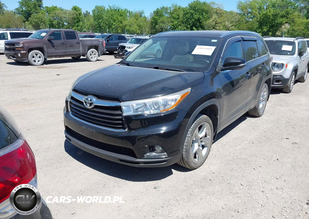 2015 Toyota Highlander Limited V6 VIN:5TDDKRFH7FS148827 - 2