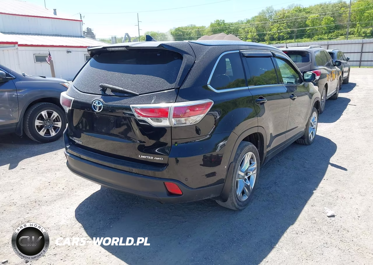 2015 Toyota Highlander Limited V6 VIN:5TDDKRFH7FS148827 - 4