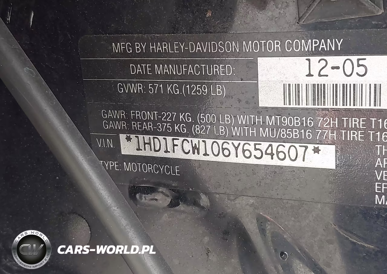 2006 Harley-Davidson Flhtcui VIN:1HD1FCW106Y654607 - 10