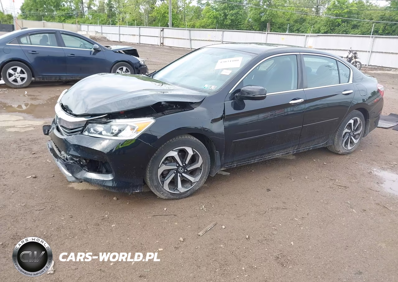 2016 Honda Accord Ex VIN:1HGCR2F7XGA225390 - 2