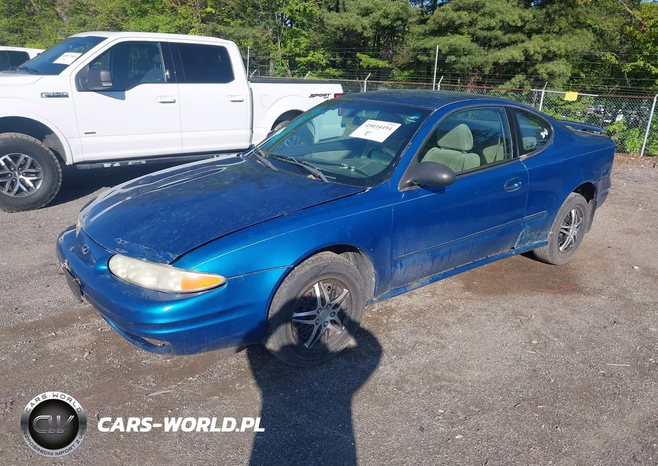 2000 Oldsmobile Alero Gx VIN:1G3NK12TXYC324001 - 2