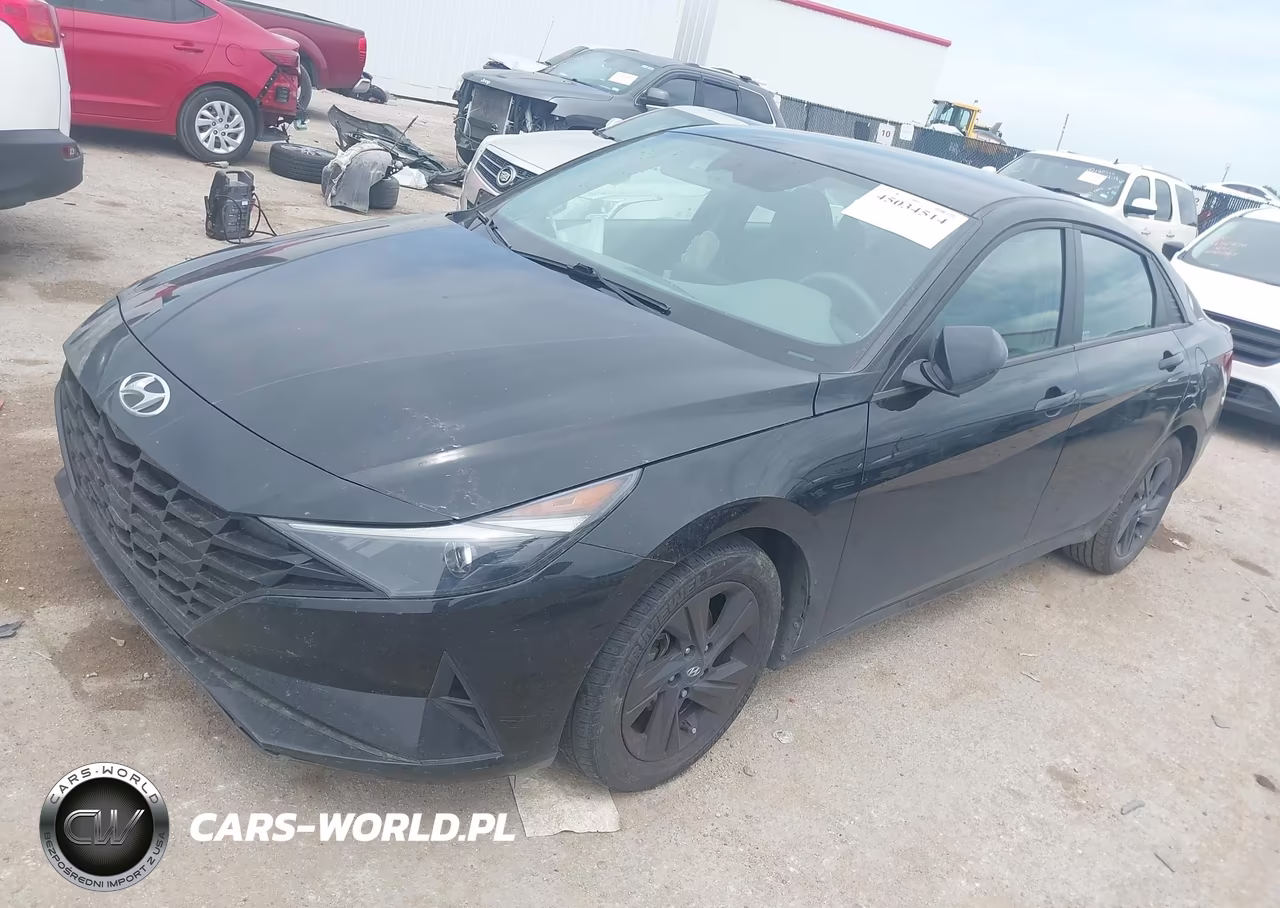 2021 Hyundai Elantra Sel VIN:5NPLM4AG0MH025753 - 2