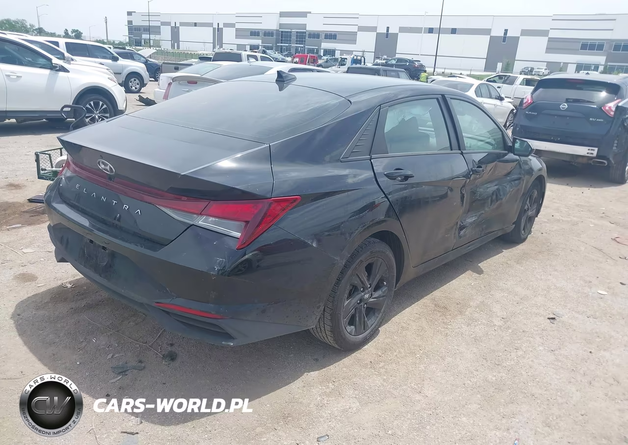 2021 Hyundai Elantra Sel VIN:5NPLM4AG0MH025753 - 4