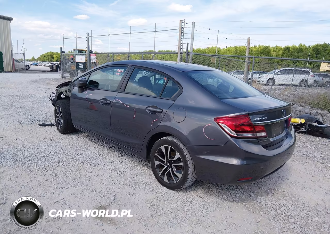 2015 Honda Civic Ex VIN:19XFB2F88FE052084 - 3