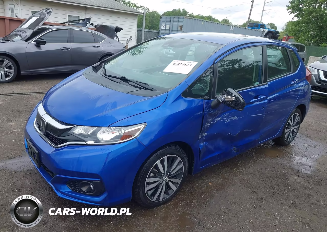 2019 Honda Fit Ex VIN:3HGGK5H81KM743185 - 2