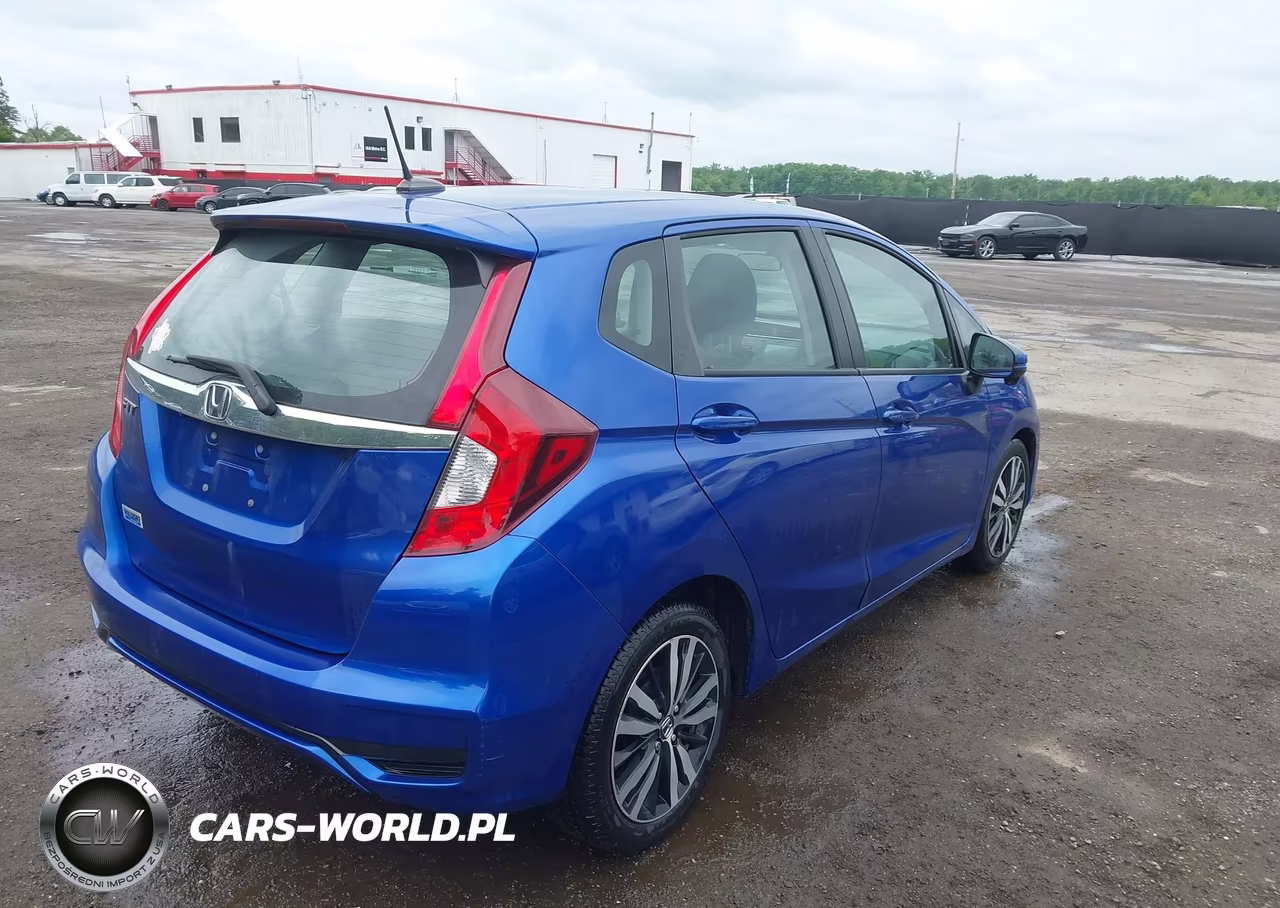 2019 Honda Fit Ex VIN:3HGGK5H81KM743185 - 4