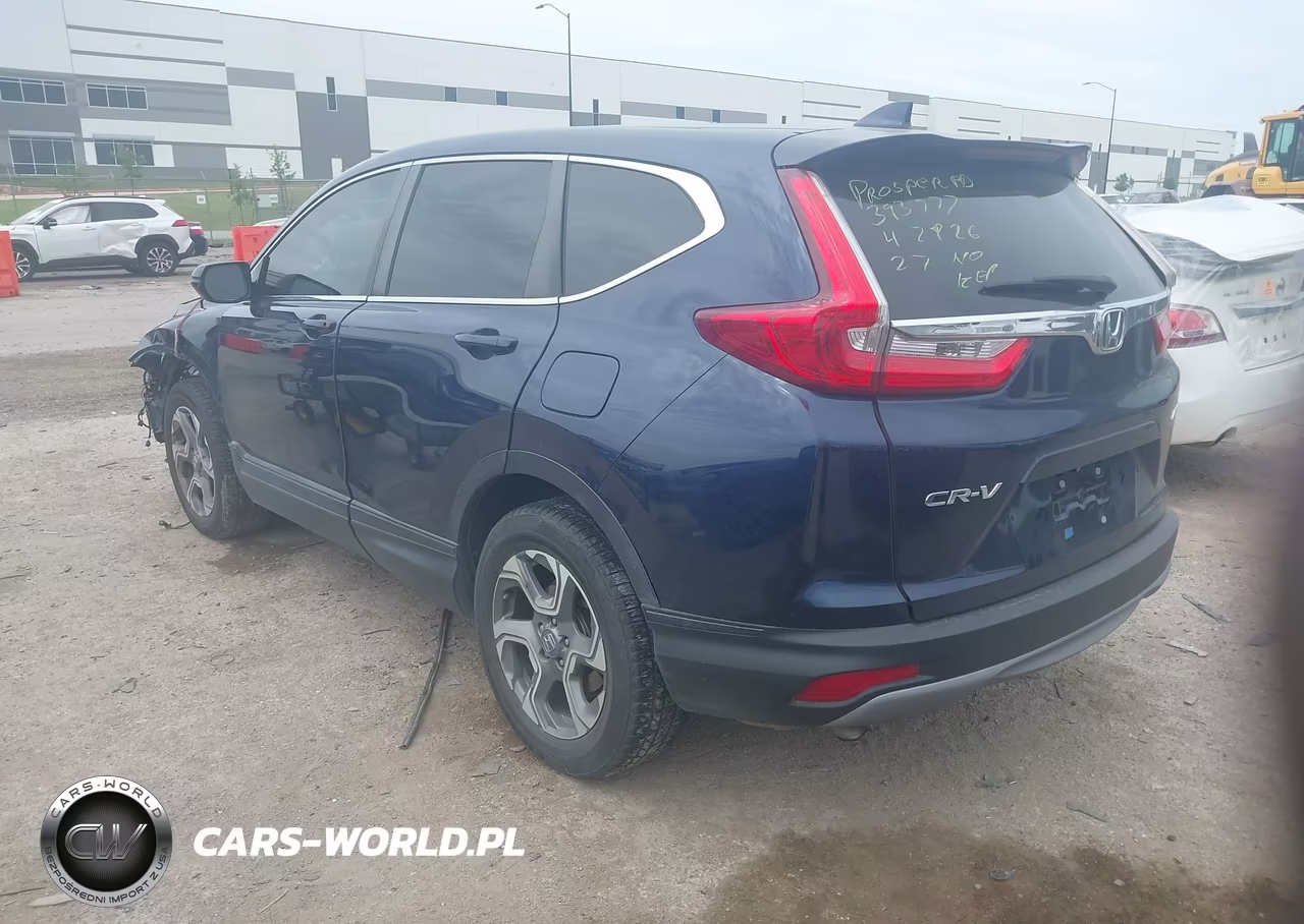 2018 Honda Cr-V Ex-L-Ex-L Navi VIN:2HKRW2H89JH690606 - 3