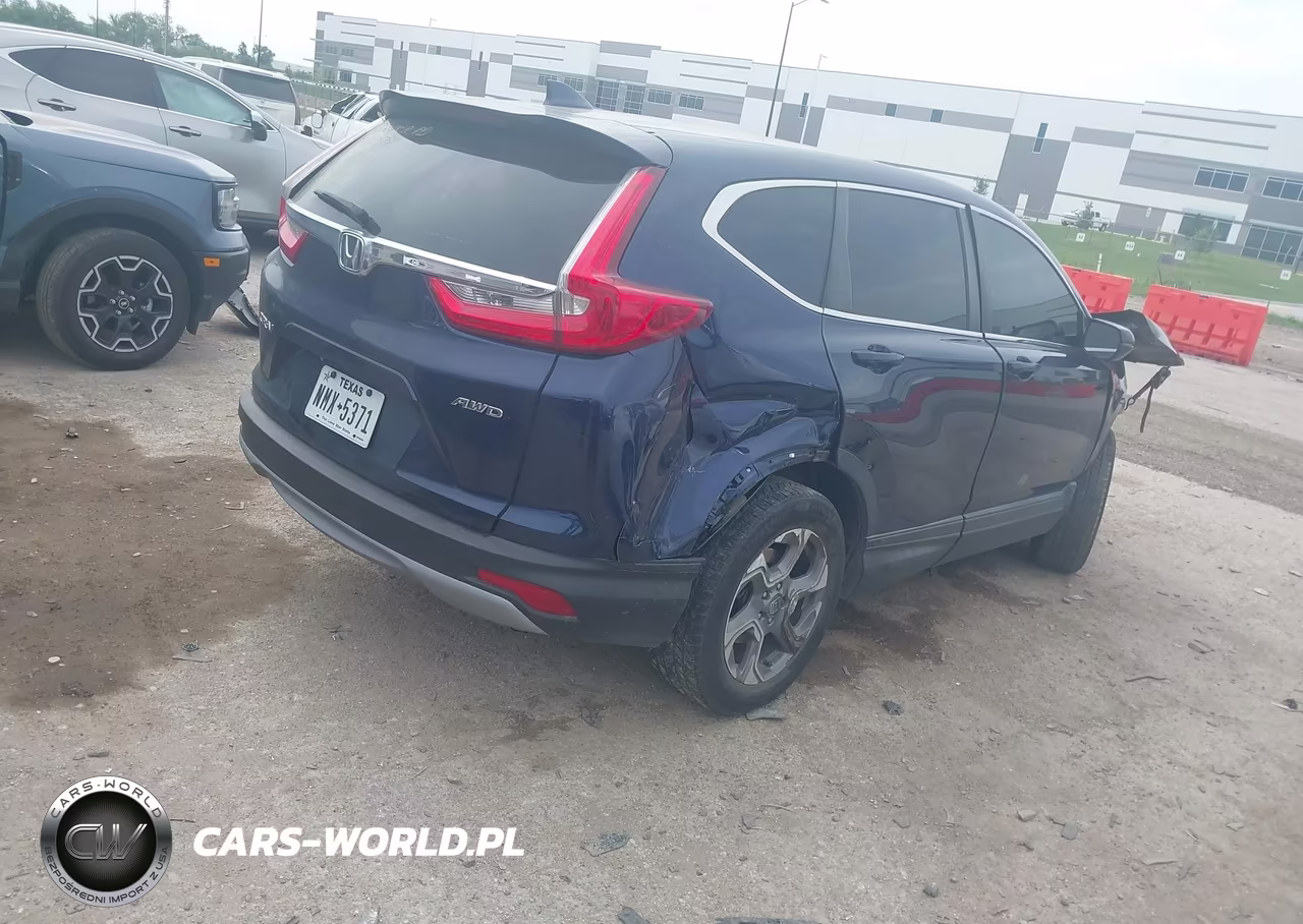 2018 Honda Cr-V Ex-L-Ex-L Navi VIN:2HKRW2H89JH690606 - 4