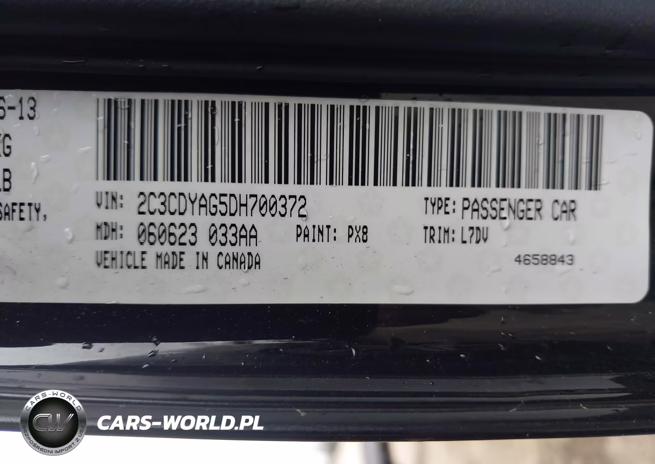 2013 Dodge Challenger Sxt VIN:2C3CDYAG5DH700372 - 9