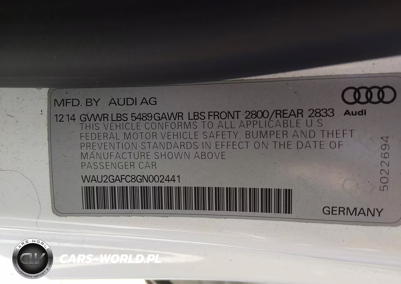 2016 Audi A7 3.0T Premium Plus VIN:WAU2GAFC8GN002441 - 9
