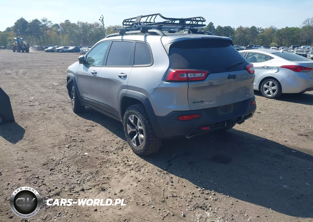 2014 Jeep Cherokee Trailhawk VIN:1C4PJMBS5EW111505 - 3