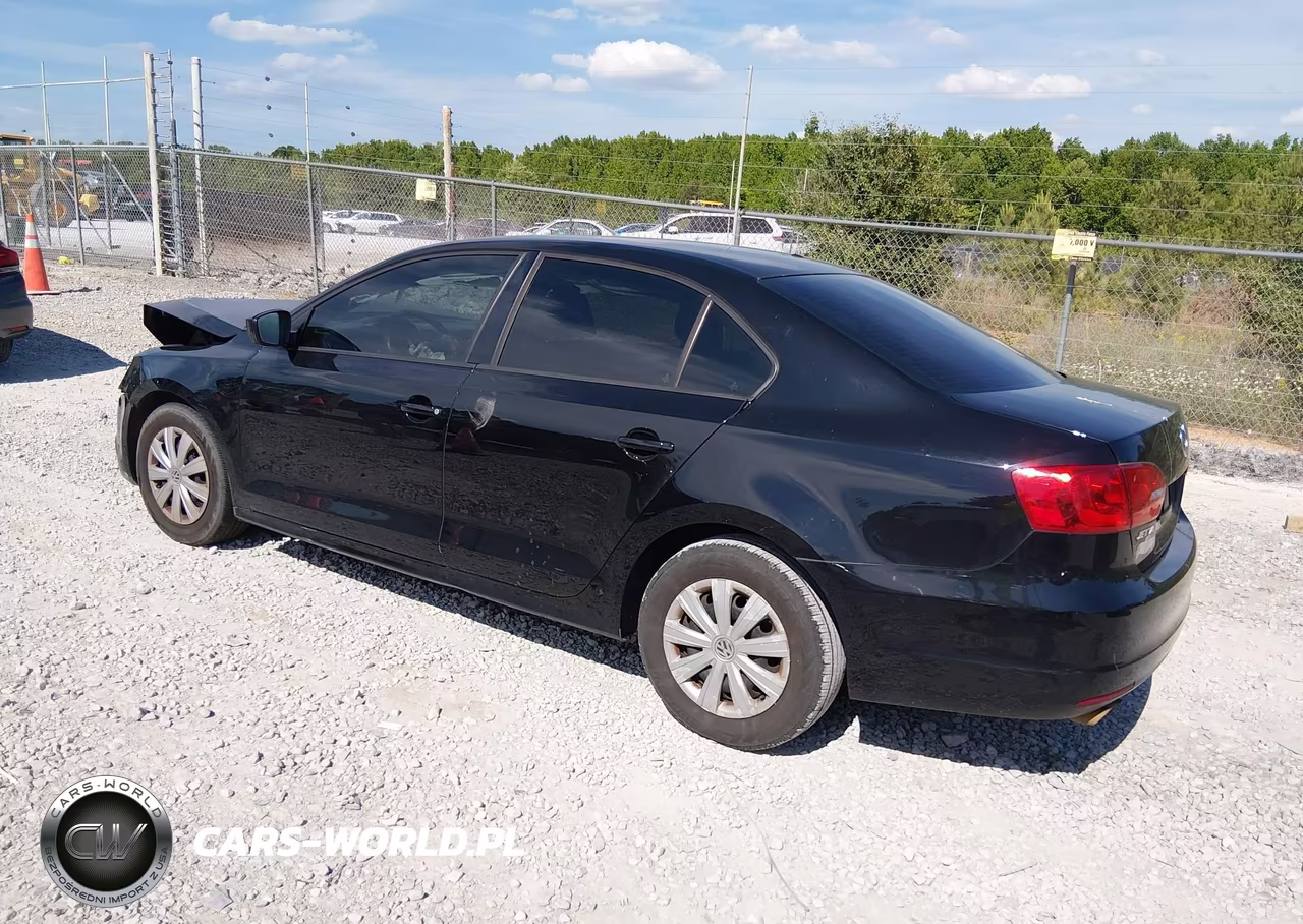 2013 Volkswagen Jetta 2.0L S VIN:3VW2K7AJ1DM269031 - 3