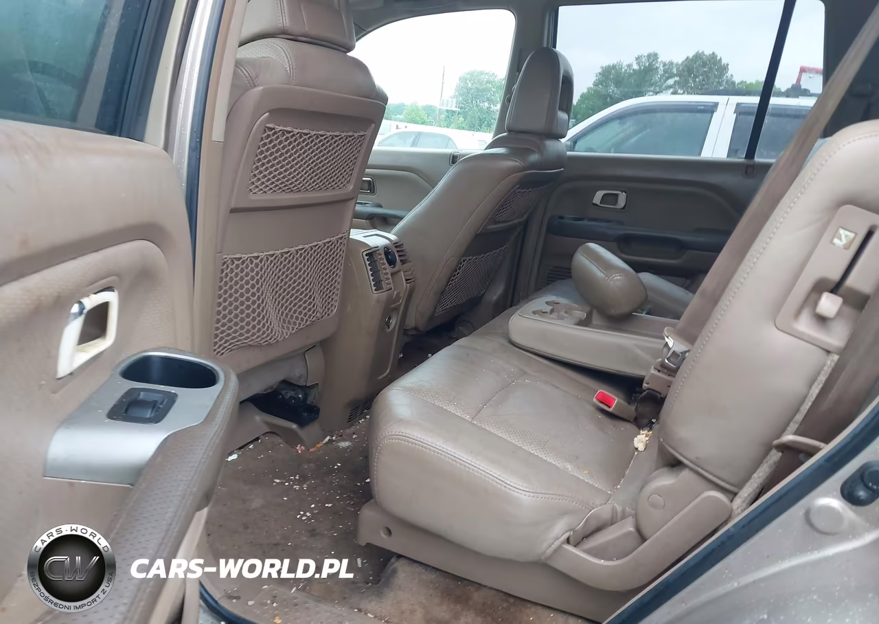 2004 Honda Pilot Ex-L VIN:2HKYF18554H518606 - 8