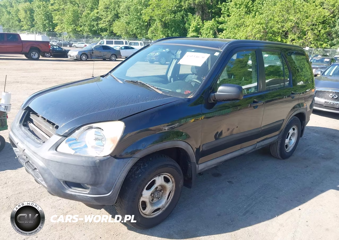 2004 Honda Cr-V Lx VIN:SHSRD78414U232005 - 2