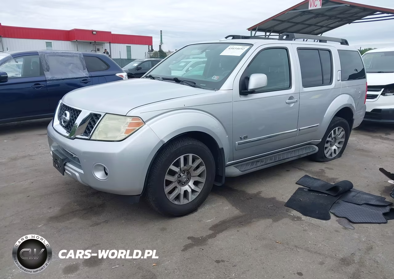 2010 Nissan Pathfinder Le V8 VIN:5N1BR1NB5AC614505 - 2