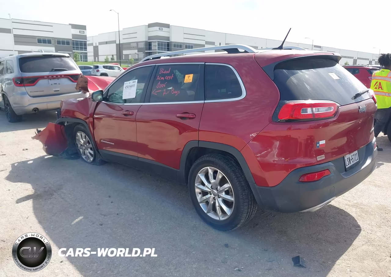 2015 Jeep Cherokee Limited VIN:1C4PJLDS5FW607896 - 3