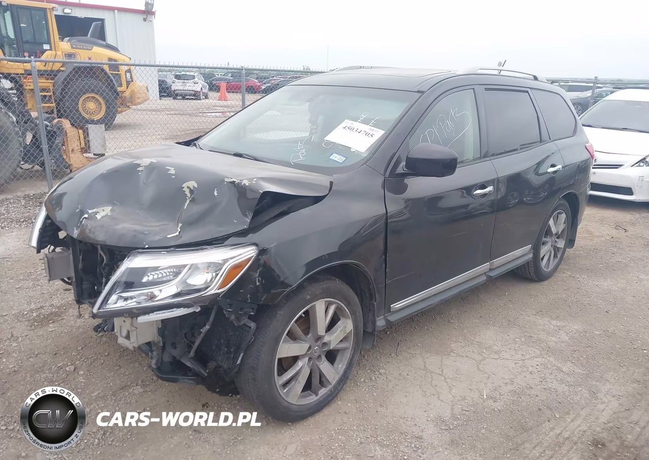 2015 Nissan Pathfinder Platinum VIN:5N1AR2MN0FC609586 - 2