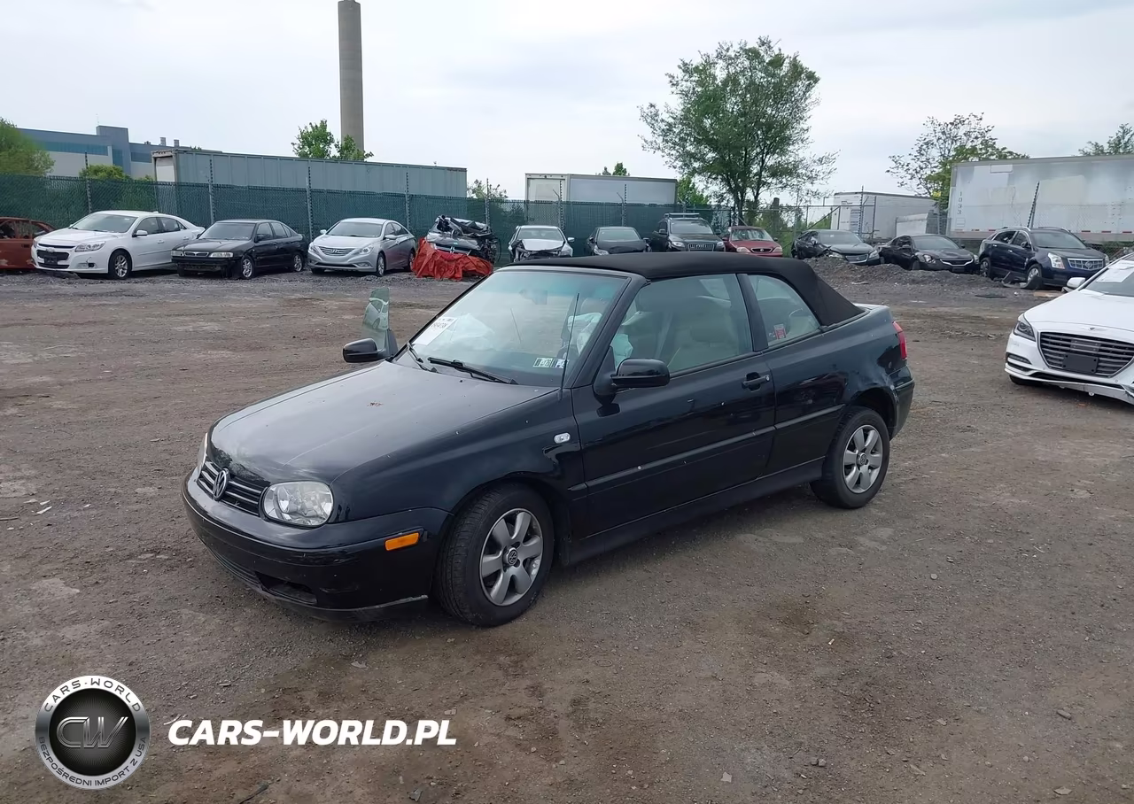2002 Volkswagen Cabrio Glx VIN:3VWDC21V32M801209 - 2