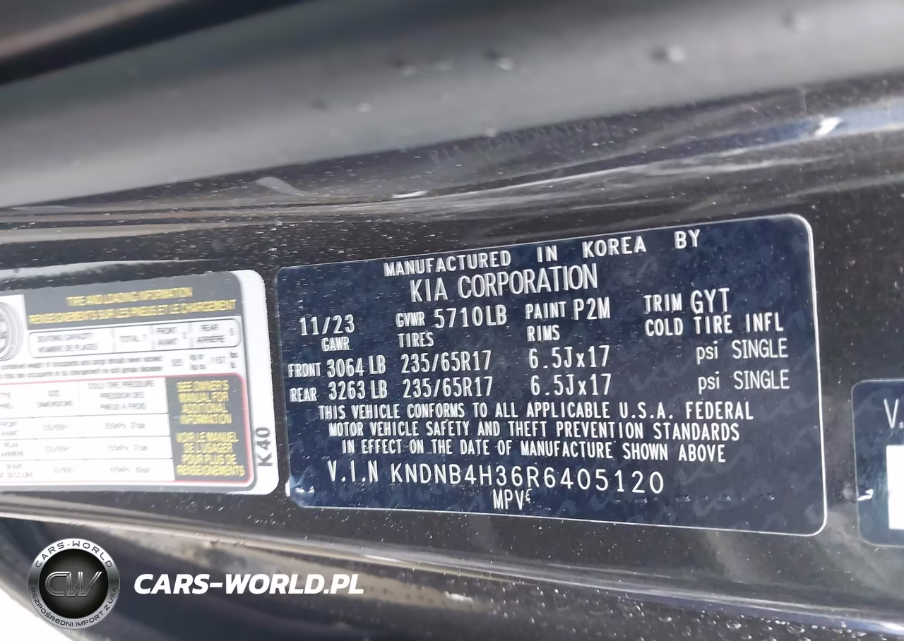 2024 Kia Carnival Mpv Lx VIN:KNDNB4H36R6405120 - 9