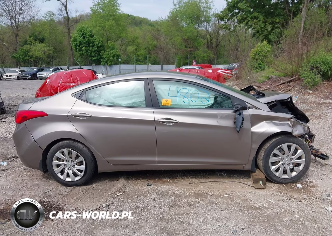 2013 Hyundai Elantra Gls VIN:5NPDH4AE8DH206283 - 12