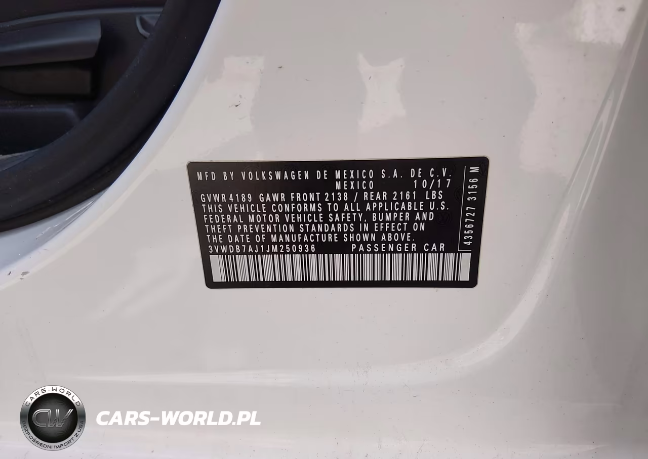 2018 Volkswagen Jetta 1.4T Se-1.4T Wolfsburg Edition VIN:3VWDB7AJ1JM250936 - 9