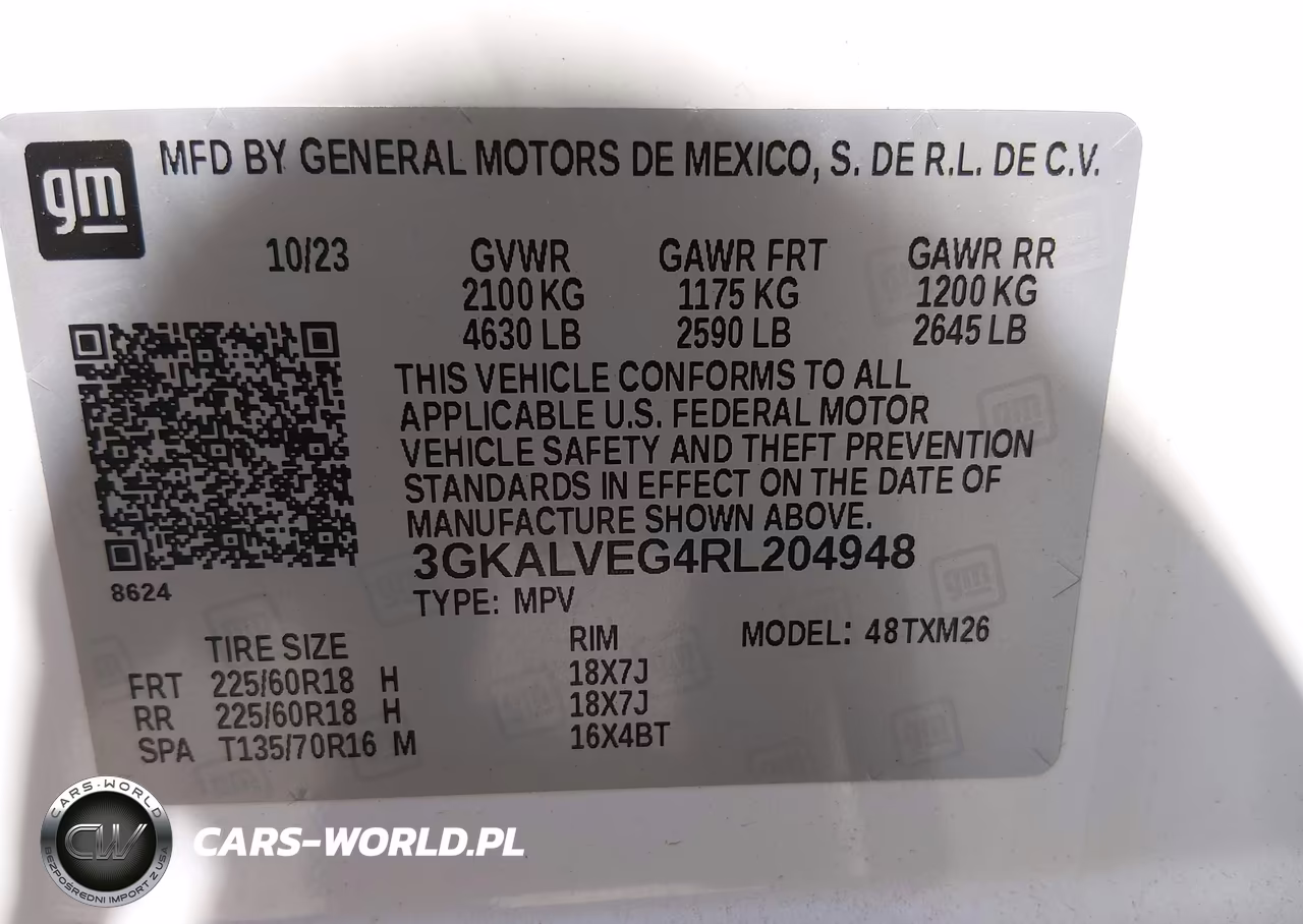 2024 GMC Terrain Awd Slt VIN:3GKALVEG4RL204948 - 9