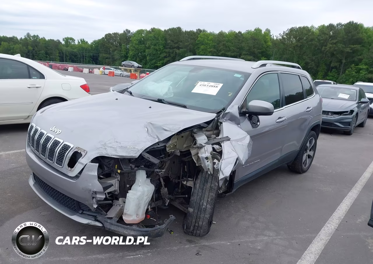 2019 Jeep Cherokee Limited Fwd VIN:1C4PJLDB1KD296053 - 2