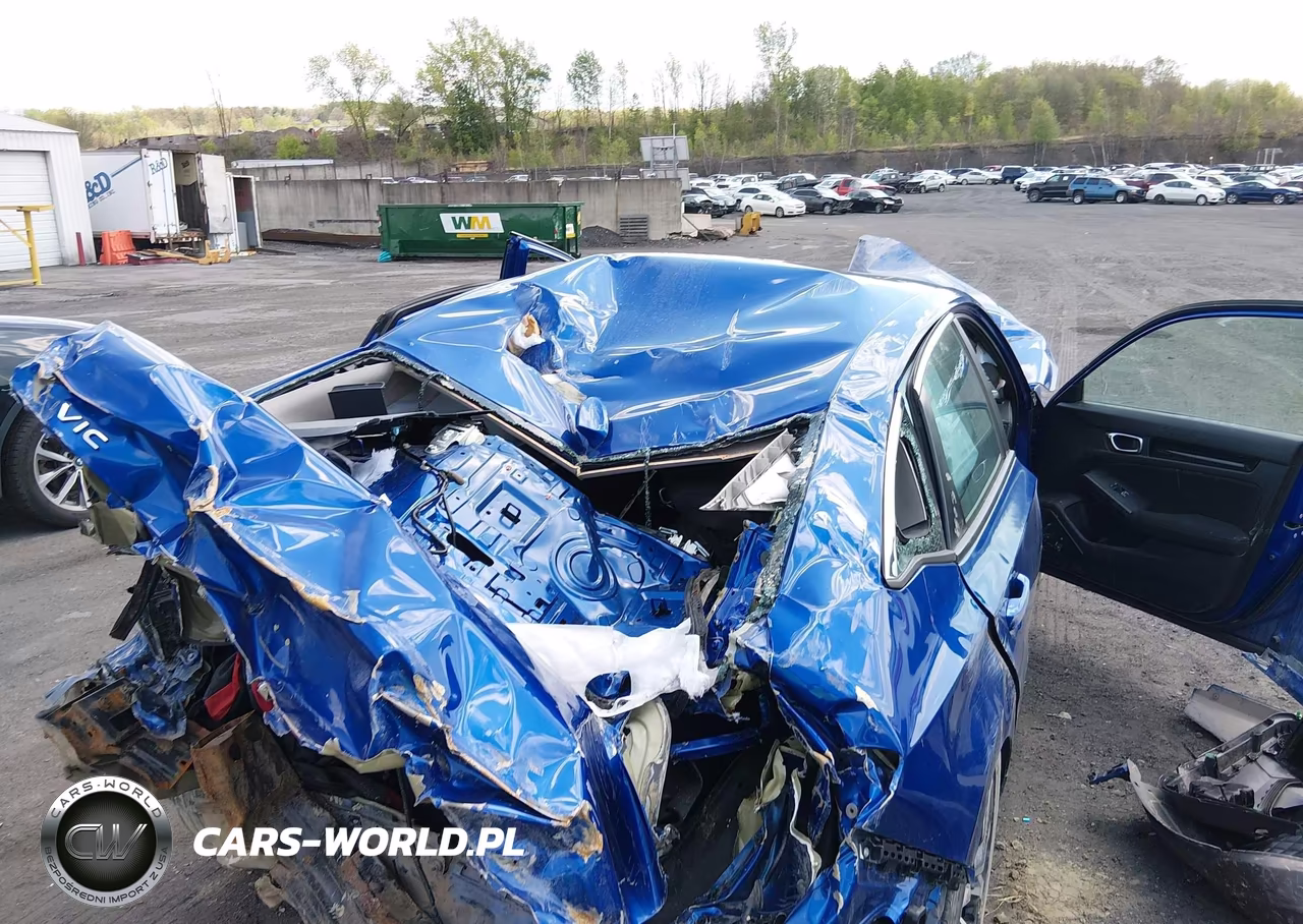 2022 Honda Civic Ex VIN:2HGFE1F71NH308305 - 6