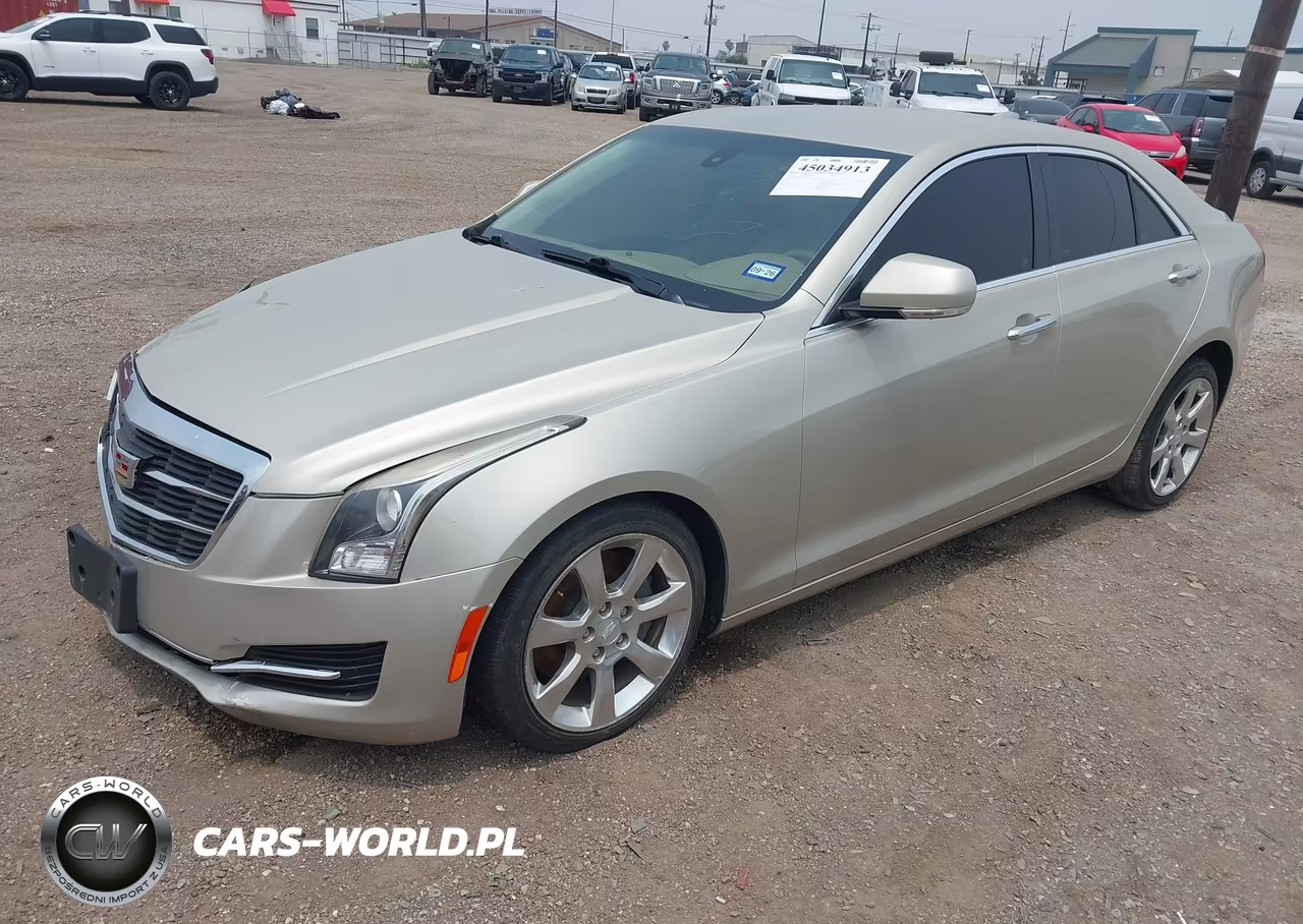 2015 Cadillac Ats Luxury VIN:1G6AB5RAXF0143282 - 2